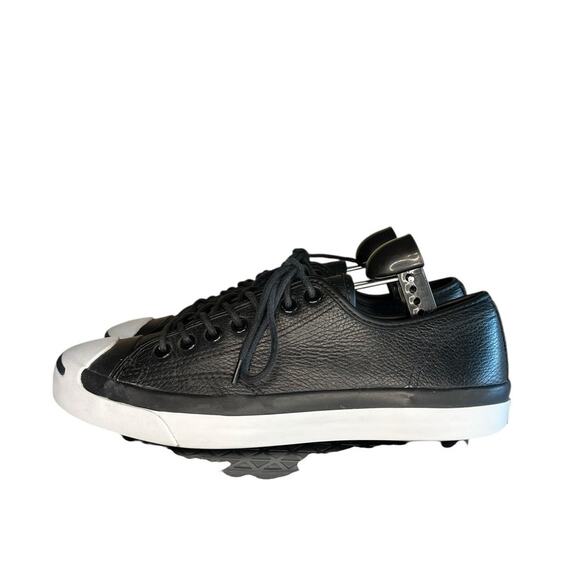 ***SOLD*** Converse Jack Purcell Leather Low Top Sneakers Size M8 W9.5 - Picture 2 of 6